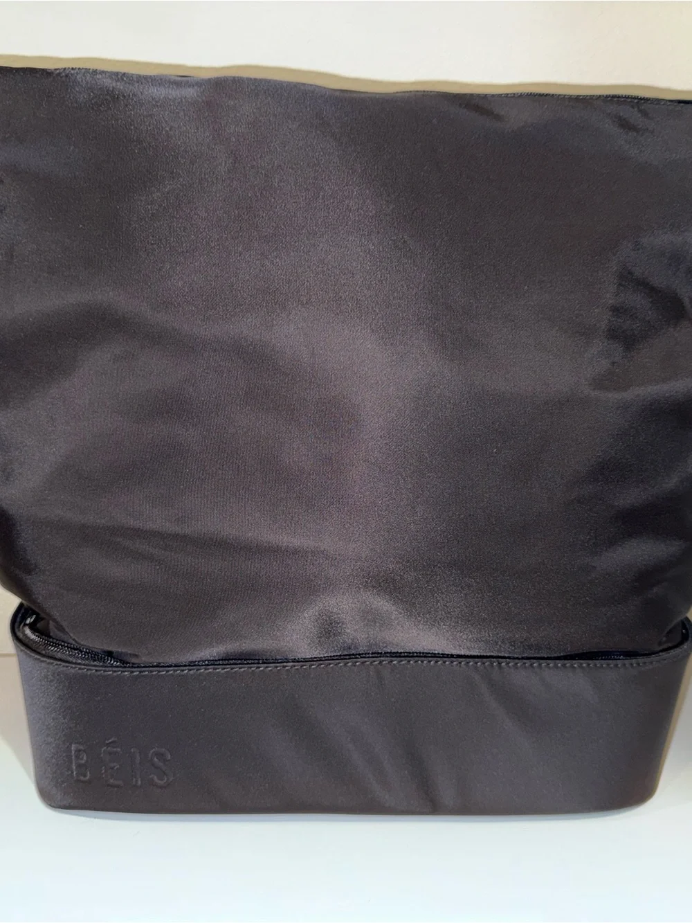 BEIS Black Weekender Tote Bag